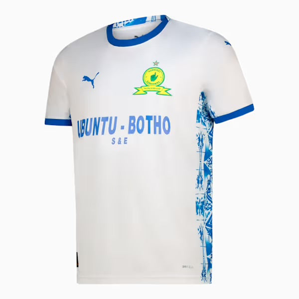Puma Mens Sundowns FC Away Jersey In white